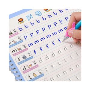 Phonic Writing Practice Booklet Kindergarten Childrens Pen Control Training Toy Nursery Kids Bridging Characters Book