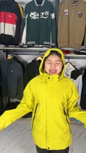 การเติมเต็มความสูงในใบหน้า แจ็คเก็ตล่าสุด กันฝนกันลมกันแดด หมวกถอด บริเวณ BIG SIZE