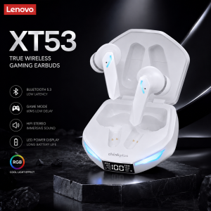 Lenovo | Lenovo XT53 Wireless Gaming Earphone Bluetooth 5.3 Earphones Low Latency Dual Mode Music Earbuds Sports In-Ear Headset With Mic