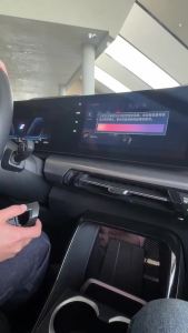 Car Phone Holder Strong Special Fixed Bracket For BMW X1 IX1 U11 2023 2024 2025 15W Wireless Charging Base Cars Accessories