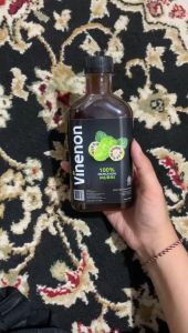 Vinenon Cuka Mengkudu Asli | Ampuh Hancurkan Batu Ginjal | Obat Asam Urat Alami | 100 % Herbal | Halal & BPOM