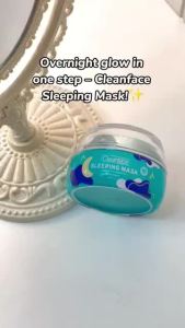 CLEANFACE Sleeping Mask Niacinamide Mencerahkan