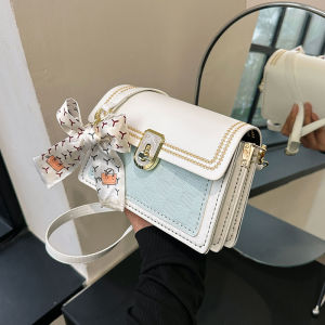 Handcrafted Small Square Bag DIY Material Kit Crossbody Bag for Valentines Day Gift for Girlfriend Korean Style PU Leather