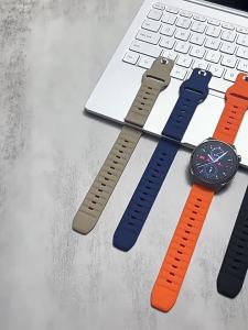 20mm 22mm Watch Band For Samsung Galaxy Watch 3 4 5 6 40mm 44mm Silicone Strap For Amazfit Bip GTR 4 Pro 2e Huawei GT 2 3 4 46mm