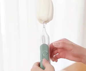 【1-3 days delivery】5in1 Multifunction Long Handle Cleaning Cup Brush Bottle Cleaner Brush Tumbler Brush Cleaner