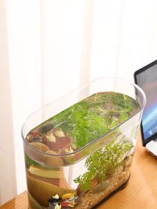 ตู้ปลากัด ดขนาด 32*14.4*16.2นิ้ว ตู้ปลาขนาดเล็ก  เหมาะสำหรับเลี้ยงปลากัด ปรอทออกซิเจน ตกแต่งตู้ปลา