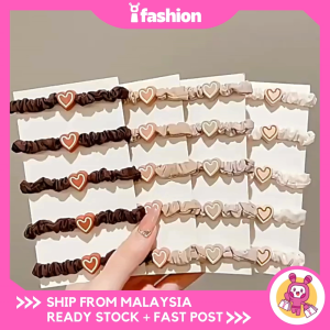 IFASHION 2217 1 Piece Random Women Thick Hair Band Elastic Hair Tie Aksesori Wanita Getah Rambut