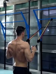 Resistance Bands 11 in 1 Set Tali Pembantu Premium Bands Fitness Gym Power