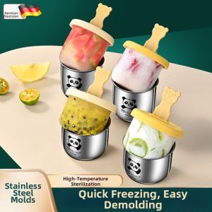 KUWUBIANJING | DIY Childrens Ice Cream Molds 304 Stainless Steel Food Grade