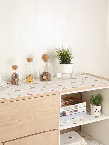 Alas Motif Aestetik Laci Meja Lemari & Alas Pelindung Penyimpanan Waterproof