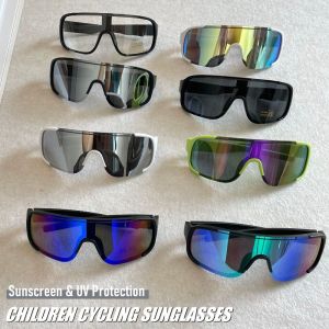 Outdoor Sport Kids Protective Sunglasses Windproof Oversized Frame Skiing Cycling Glasses Sand Prevention Boys Girls Eyewear