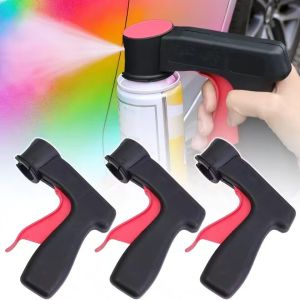 Aerosol Spray Can Trigger Handle Full Grip Paint Gun Adapter Ergonomic Car Polishing Maintenance Tool DIY Portable Accessories