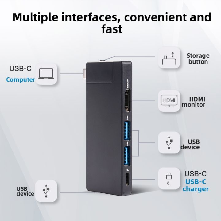 Dell | Type-C Notebook Docking Station HDMI Multi-port Adapter | Lazada PH