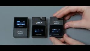 Comica BoomX-D D2 ไมโครโฟนไร้สาย ไมค์ไลฟ์สด เสียงดี คมชัด Wireless Microphone 2.4GHz