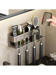 MOLORE | Bathroom Wall-mounted Toothbrush Organizer No Drilling
