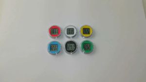 Jam Digital Tempel Sepeda Motor / Time Watch Mini Anti Air / Waterproof Motorcycle Sticker
