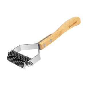TRUELOVE Dog Comb Knot Remover Pet Grooming Comb Hair Remover Stainless Steel Comb For Dogs Cats Clean Grooming