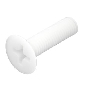 GUWANJI | Insulated Nylon Screws Plastic Cross-recessed Flat Head
