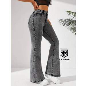Ar Star - Celana Cutbray Jeans Wanita Highwaist Premium Pinggang Tinggi
