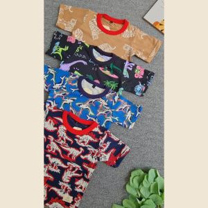AWESOMEKIDS KIYOWO SET Piyama Pajamas Full Print