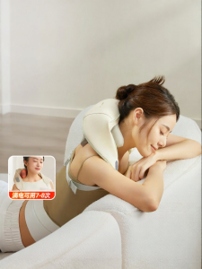 Bear | Máy massage vai gáy chế độ nhào tự động giúp thư giãn cổ eo lưng và toàn thân