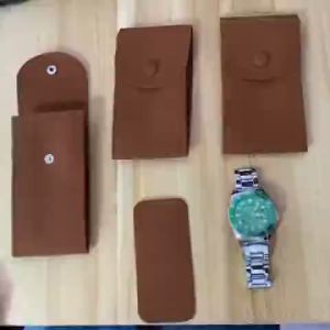 string(69)="MELANCY บริการแอปพลิเคชันสำอางกับหน้ากำลังอยู่ watch storage bag portable watch bag travel watch bag protection bag watch box storage box