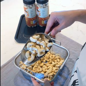 Hạt điều rang loại 1 Pams 300g/hũ Hạt điều nhân dày cơm sạch vỏ dinh dưỡng ăn kiêng mẹ bầu