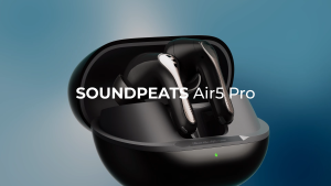 SoundPEATS Air5 Pro – True Wireless Hi-Res Earbuds with Adaptive ANC Bluetooth 5.4 Hi-Res LDAC 37 Hours Playtime 6-Mic Clear Calls Fast Charging Dual Device Connectivity App Support 10mm Driver Active Noise Cancellation Comfortable Fit