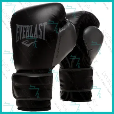 Everlast Powerlock2 Boxing Glove Adult Professional Training Gloves Punching Glove Sparring Sanda Sarung Tinju
