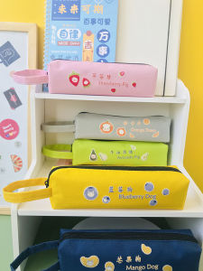 Candy Colored Pencil Case Cartoon Print Logo Character Elementary School Student Reward Gift Business Stationery Supplies