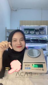 ACAS ZBC-TP Timbangan Digital Analitik Lab Emas Portable 600gr - 2.000gr