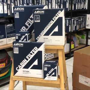 ไส้กรอง AARON กรองน้ำมันเครื่อง สำหรับ D-MAX (SHORT) 2.5-3.0 CC 2002-2004 (รูเล็ก) (1OFT613) (1ชิ้น)