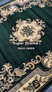 SUPER SHAMA Karpet Lantai 210x300 SS620 Green