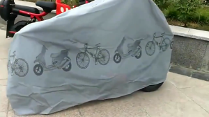 PEVA bicycle rain cover and dust and sun protection electric vehicle cover electric vehicle cover