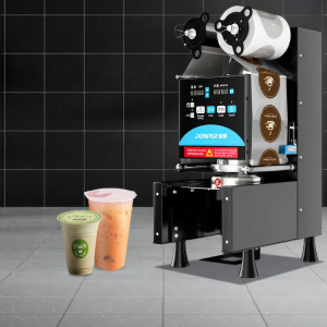 Commercial Automatic Beverage Sealing Machine for Tall Cups