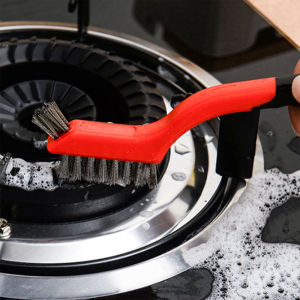 1/3Pcs Car Stainless Steel Brush Brass Cleaning Brush Polishing Rust Remover Metal Wire Burring Automotive Cleaning Tools