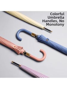 Retro Gift Business Umbrella for Men 24 Ribs Long-handle