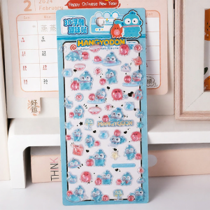 SHANLE | Cute 3D Ice Cream Fruit Pattern Crystal Stickers