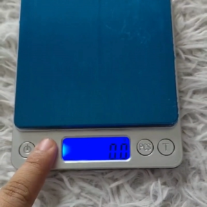 Penimbang Digital Dapur | Electronic Table Top Stainless Steel Food Kitchen Weighing Scale 3kg 0.1g