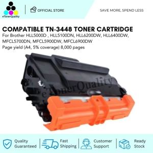ETQ Compatible TN3448  TN 3448  TN-3448 Toner Cartridge