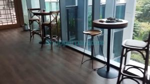 CSBC 018 Solid Wood High Bar Stool