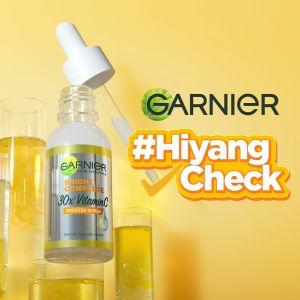 Garnier Vitamin C Advanced Cleanse & Care Duo: Niacinamide Serum & Brightening Gentle Gel Wash – Skincare for Brightening Dark Spots Acne Marks Hyperpigmentation