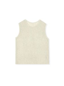 Elegant Ice Silk Knitted T-Shirt Women Summer Loose Thin Layered Wear Open Split Small Vest Shoulder Width Regular Length