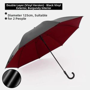 MUZHOUYU | Double Layer Automatic Windproof Long Handle Large Umbrella
