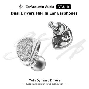 EarAcoustic Audio Sta-K DD HiFi In Ear Earphones high-resolution audio experience Headphones Monitor Noise Cancelling Headsets