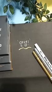 BaoKe Metallic Marker Dual Tip MP2960 SATUAN Gold/Silver/White Murah