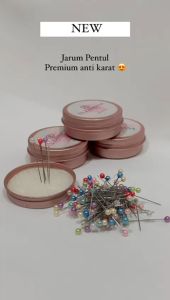 El Zahrana Premium Jarum Pentul Rainbow Stainless Pins
