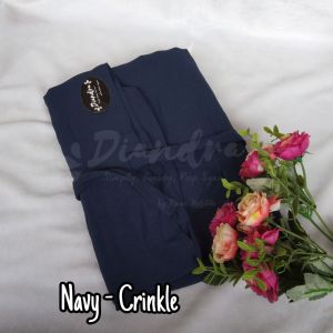 DIANDRA HIJAB Kerudung Instan Bahan Crinkle Khimar pet Crinkle Size XXL Kerudung Dewasa