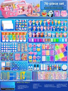 DIY Clay Kit Crafting Set for Kids and Girls