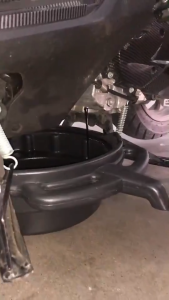 OIL DRAIN PAN 10L STORAGE BLACK ABS PLASTIC WAST ENGINE OIL COLLECTOR TANK UNIVERSAL FOR MOTORCYCLES AND CARS